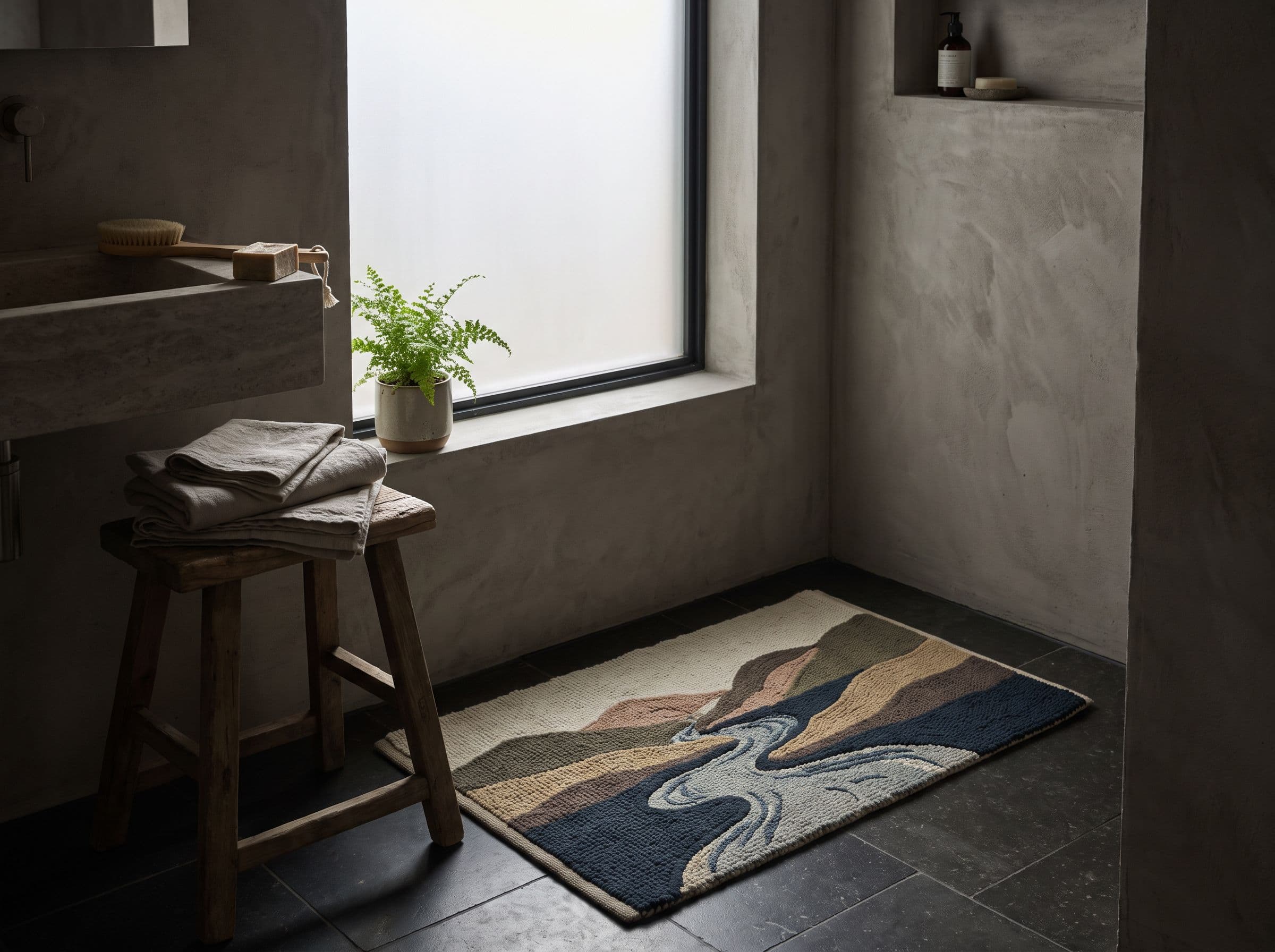 Comment choisir un tapis de salle de bain non glissant