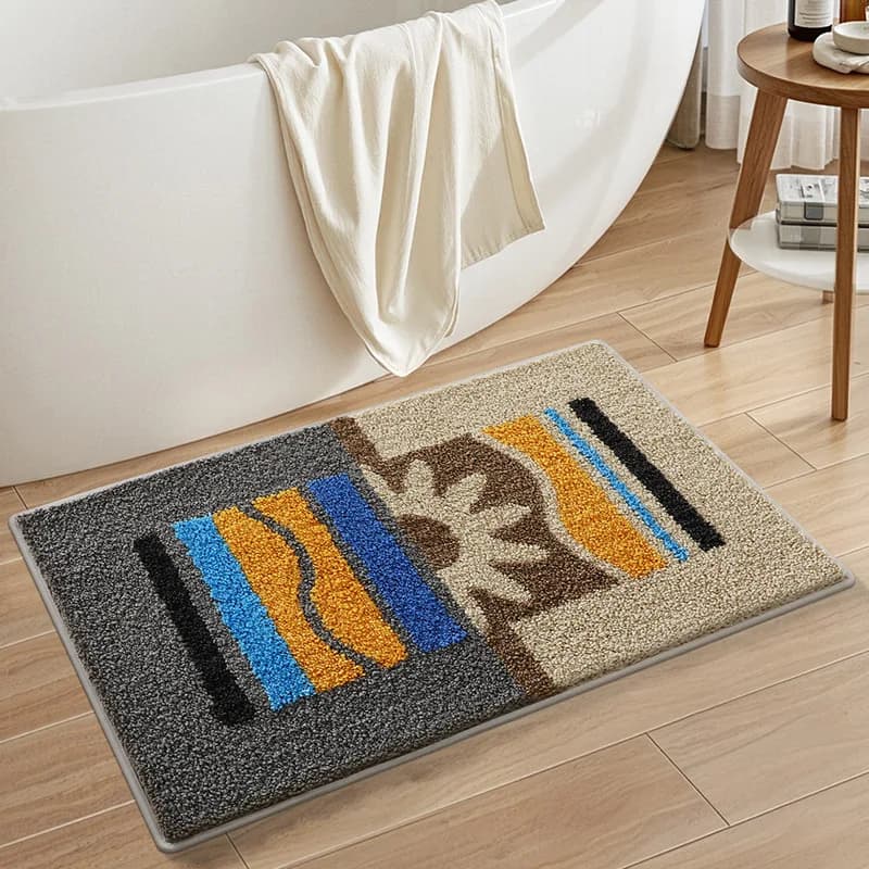 tapis de douche en diatomite