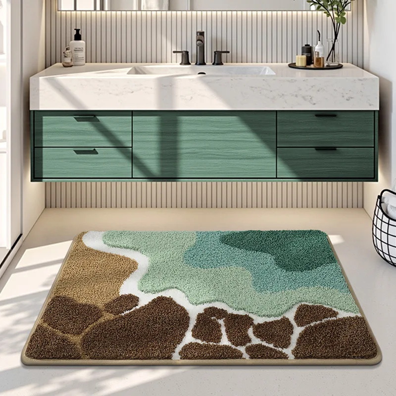 tapis de douche antidérapant 120x80